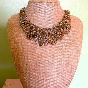 Elegant Beaded Necklace - Multicolor